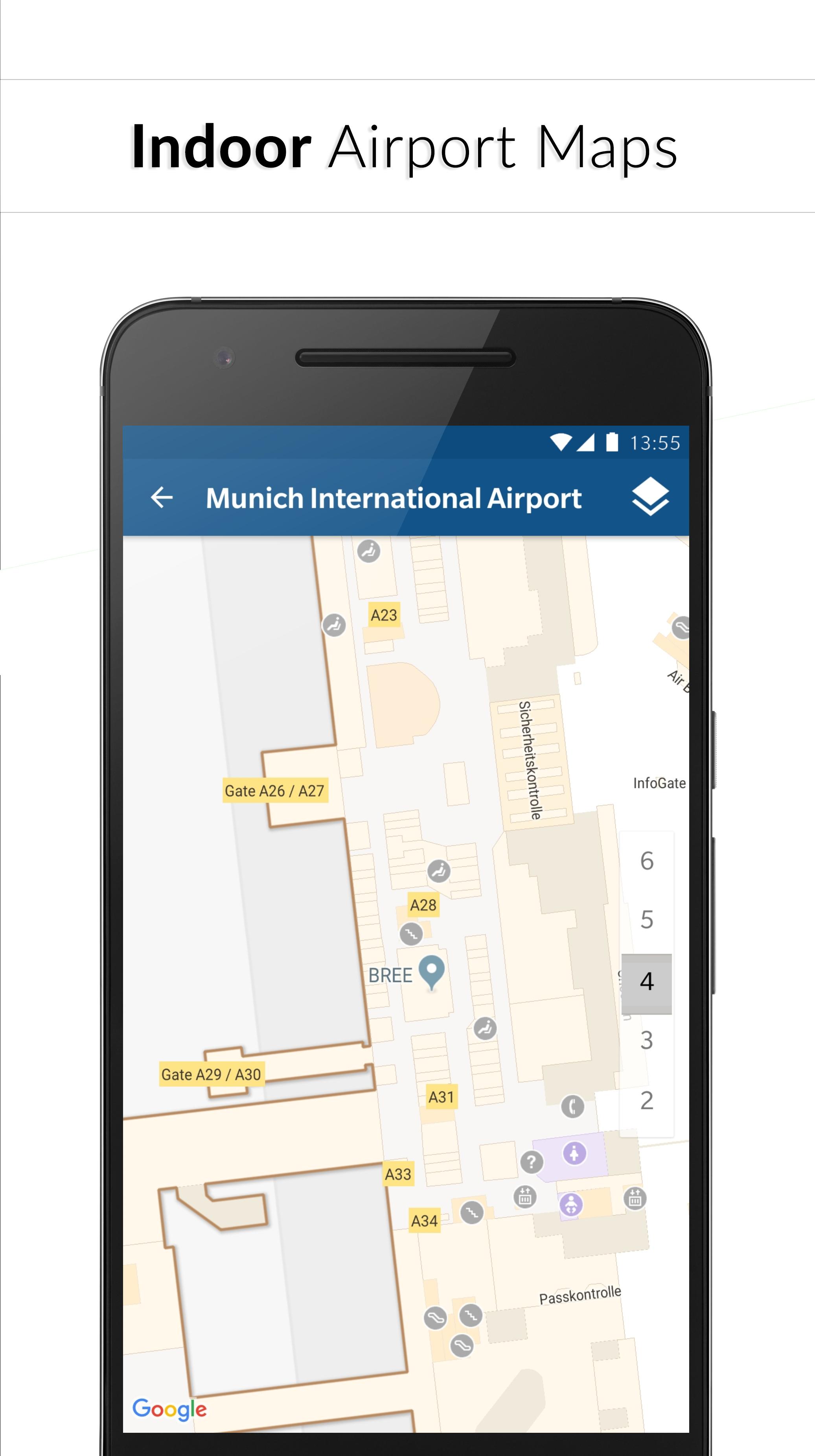 Munich Airport Guide Flight Information Muc For Android Apk Download