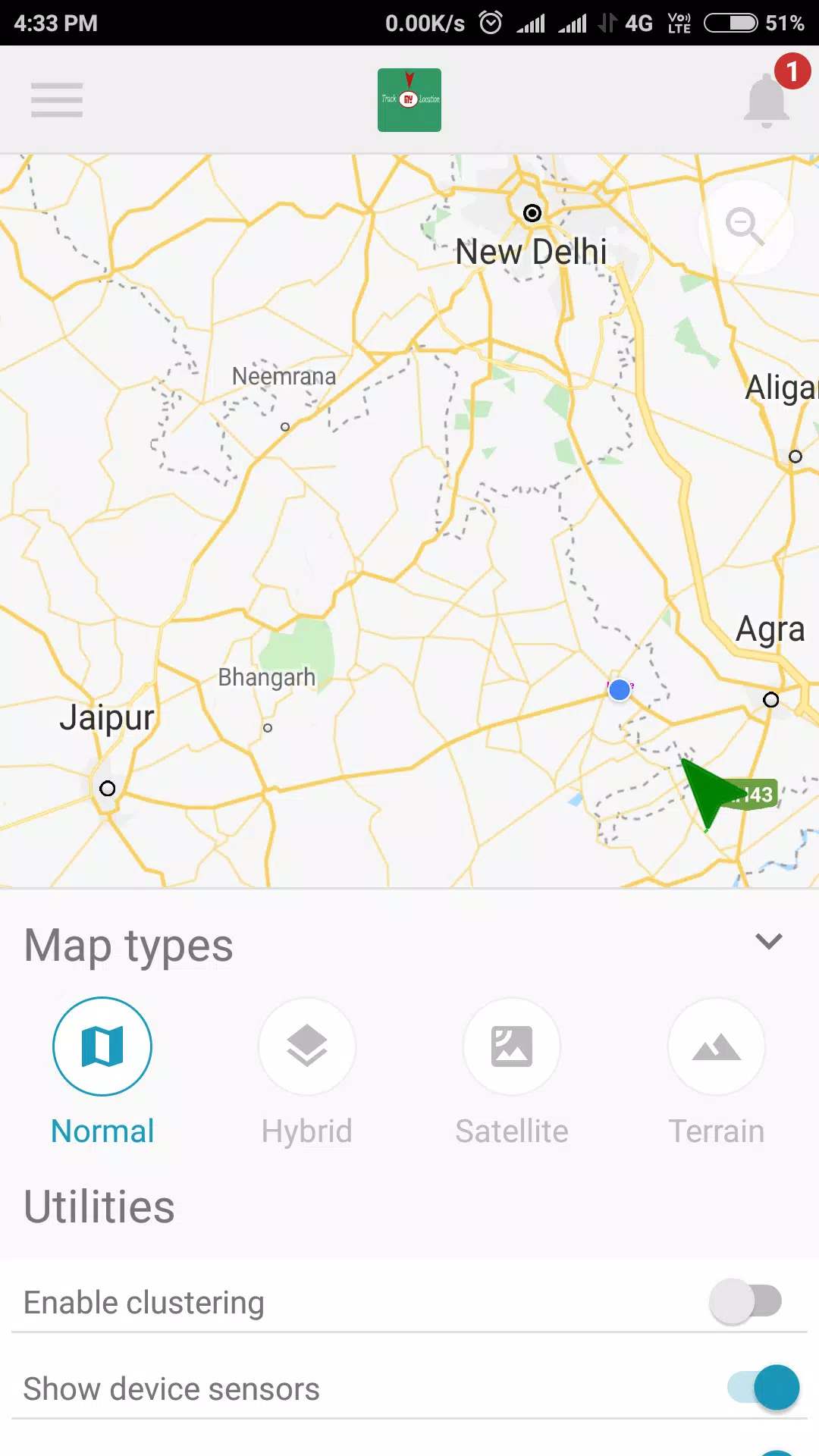 My Location To New Delhi Track My Location For Android - Apk Download