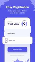 Trackview - Telefonfinder Plakat