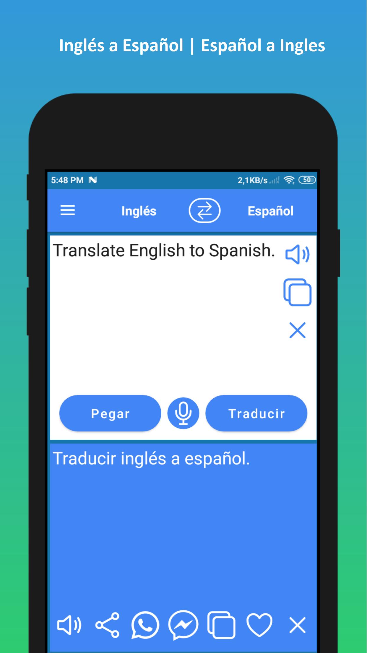 Traductor de ingles a español APK per Android Download