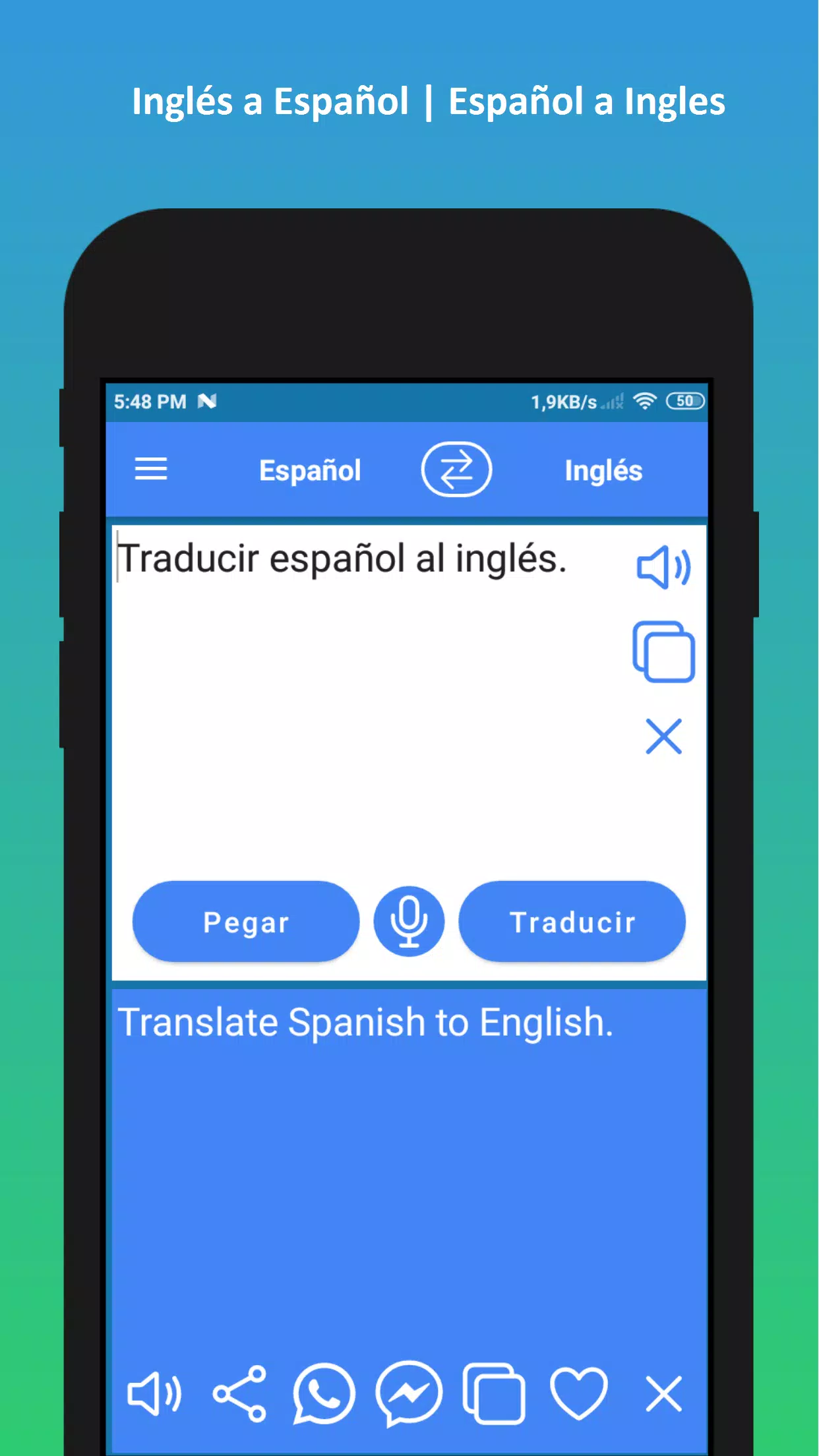 Android向けのTraductor de ingles a español APKをダウンロードしましょう