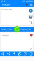 Traductor Android - Traduce Voz, Texto,Páginas Web постер