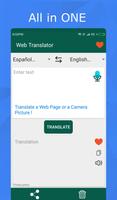 Photo Translator - Text & Web پوسٹر