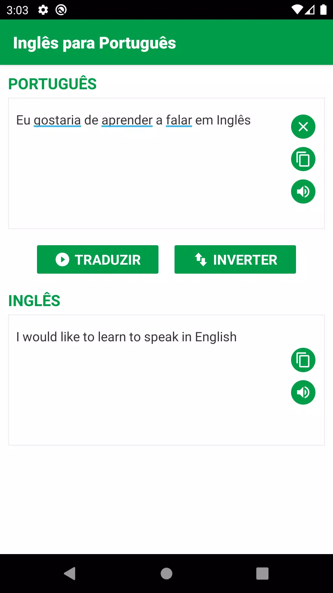 Traduzir Inglês para Português - Português para Inglês