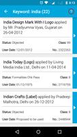 برنامه‌نما Indian Trademark Search Engine عکس از صفحه