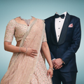 Traditional Wedding Couple Photo Suit Editor