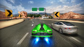 Traffic Car Racing Games 3D Affiche