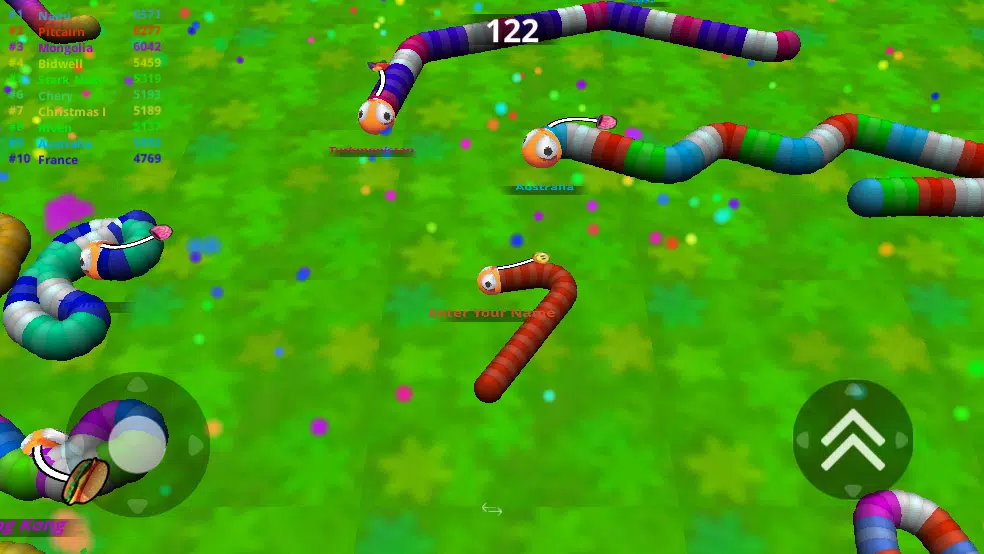 Traffic Snake Game