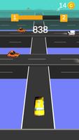 Traffic  run  Taxi  - 3D Traffic Escape Runner screenshot 1