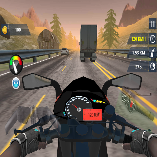 Motorcycle Racing : Traffic Ra