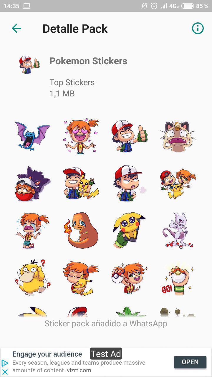 Top Stickers Pokemon Whatsapp Wastickerapps For Android Apk