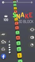 3D Snake-poster