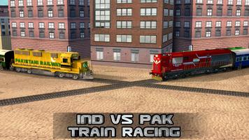 India VS Pakistan Train racing Screenshot 1