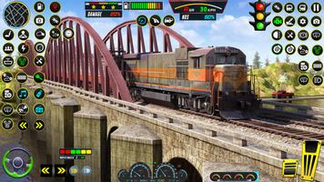 Şehir Treni Sürüş Oyunları 3D Ekran Görüntüsü 2