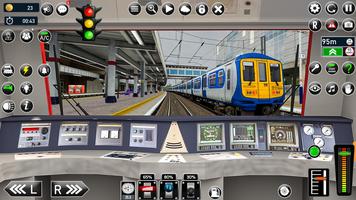 Şehir Treni Sürüş Oyunları 3D Ekran Görüntüsü 3