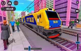 Train Taxi Driving Simulator 2019 스크린샷 1