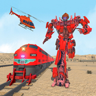 Heavy Train Transforms Robot War أيقونة