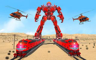 Heavy Train Transforms Robot War poster