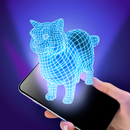 3D Cat and Kitty Hologram Joke APK