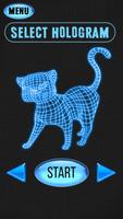 3D Cat and Kitty Hologram Joke screenshot 2