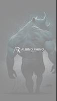 Albino Rhino Fitness Affiche