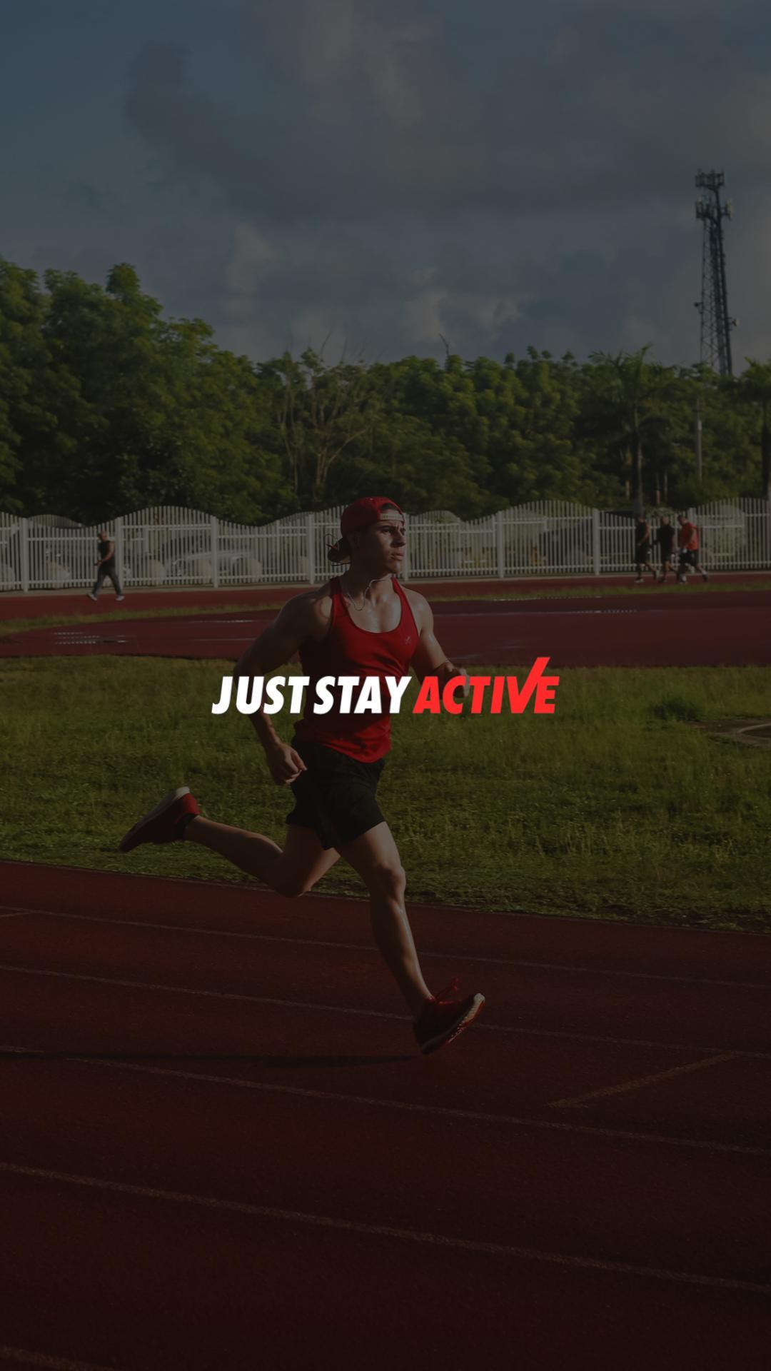Just active. 2 Mood Sport stay Active.