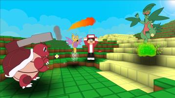 Pixelmon Trainer Craft Catch Affiche