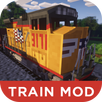 Mod about trains in Minecraft APK