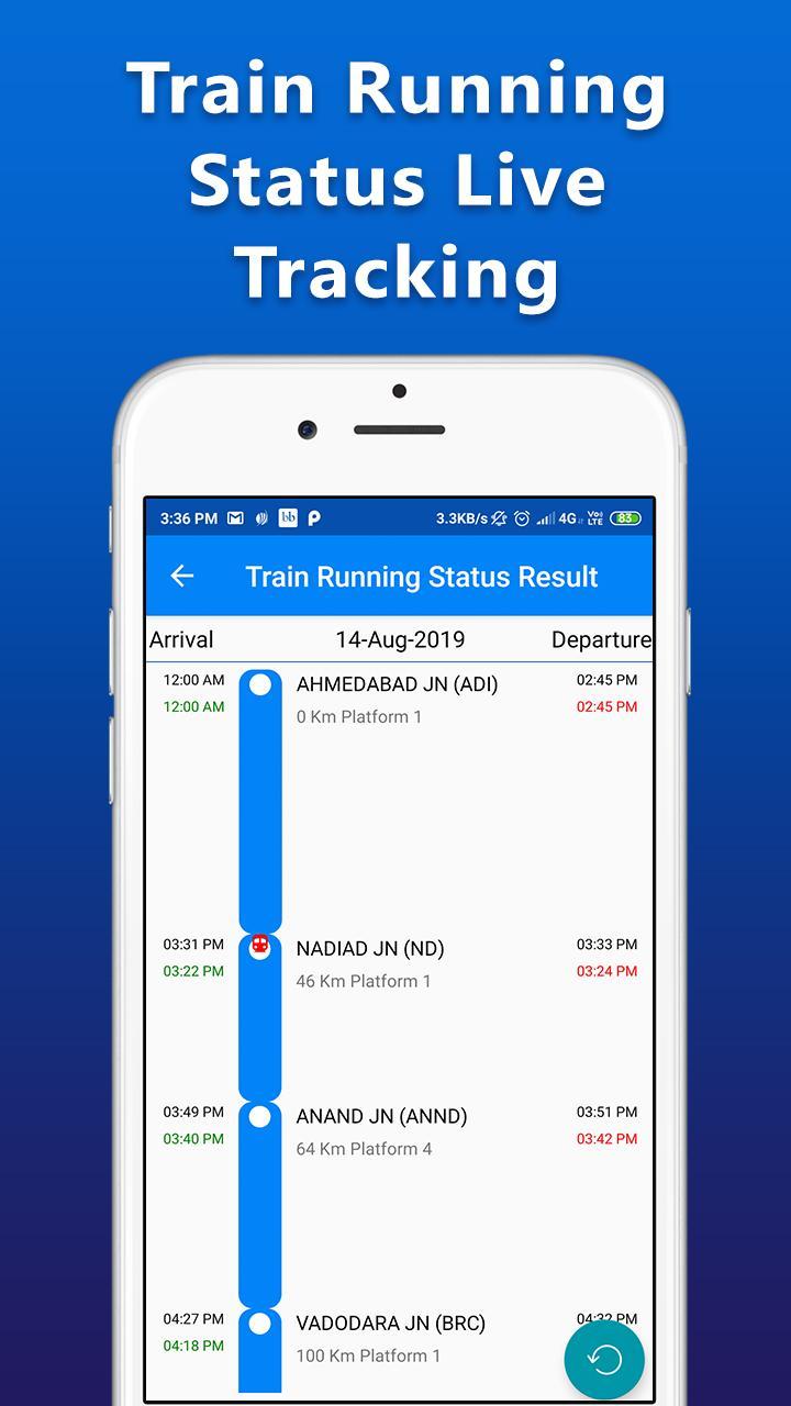 Train Running Status Live APK for Android Download Livechart Train Running Status