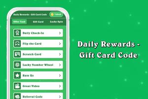 Daily Rewards - Gift Card Code スクリーンショット 2