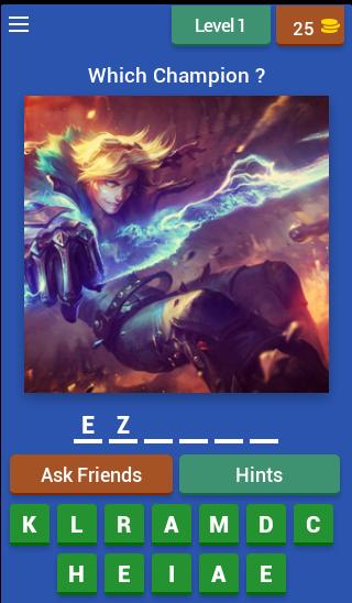 Guess The LoL Champion Quiz for APK Download