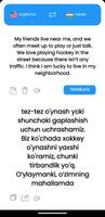 O'zbekcha inglizcha tarjimon screenshot 2