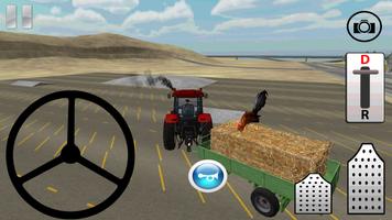 simulateur de tracteur 3D Affiche