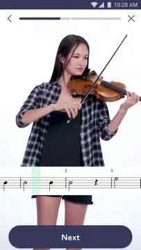 Screenshot 1 for Violin by Trala – Learn violin