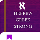 Hebrew and Greek Strongs Bible icône