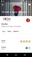 Cocha - Mis viajes تصوير الشاشة 1