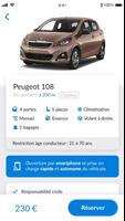 Peugeot Rent capture d'écran 2