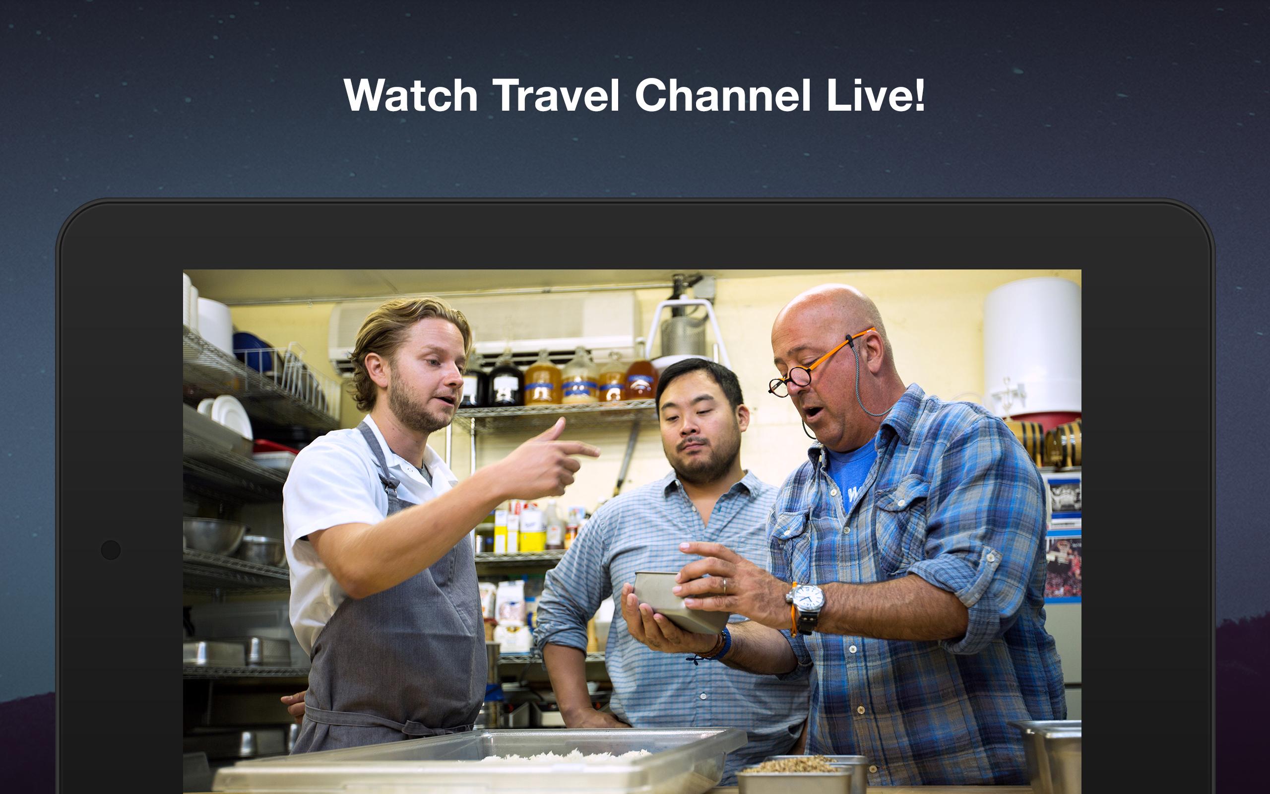 live tv travel channel app
