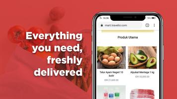 TravelioMart - Jual Sayuran Buah dan Daging online 截图 2