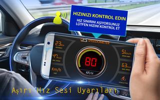 HUD Canlı göstergesi Alarm - hız Kamera detektör gönderen