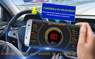 Cámara Vivir Velocidad Detecto - Speedo Voz Alerta Poster