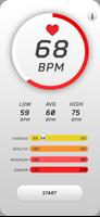 Heart Rate & Pulse Monitor الملصق