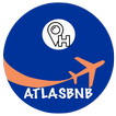 AtlasBnB- Cheap flights, hotels ไอคอน