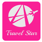 Travel Star - Cheap Flights & Hotels Deals icône