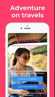 Free Travel App & Chat Travel & Meet with Singles. โปสเตอร์