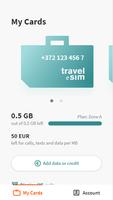 TravelSim تصوير الشاشة 1