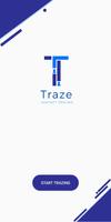 Traze - Contact Tracing Plakat