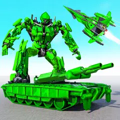 Скачать Army Robot Jet Car Transform XAPK