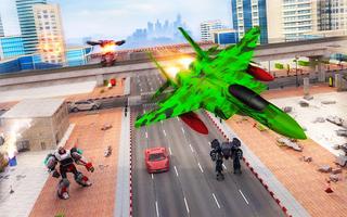 Army Robot Jet Car Transform 截图 2