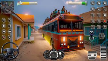 Indian Bus Games Bus Simulator Affiche